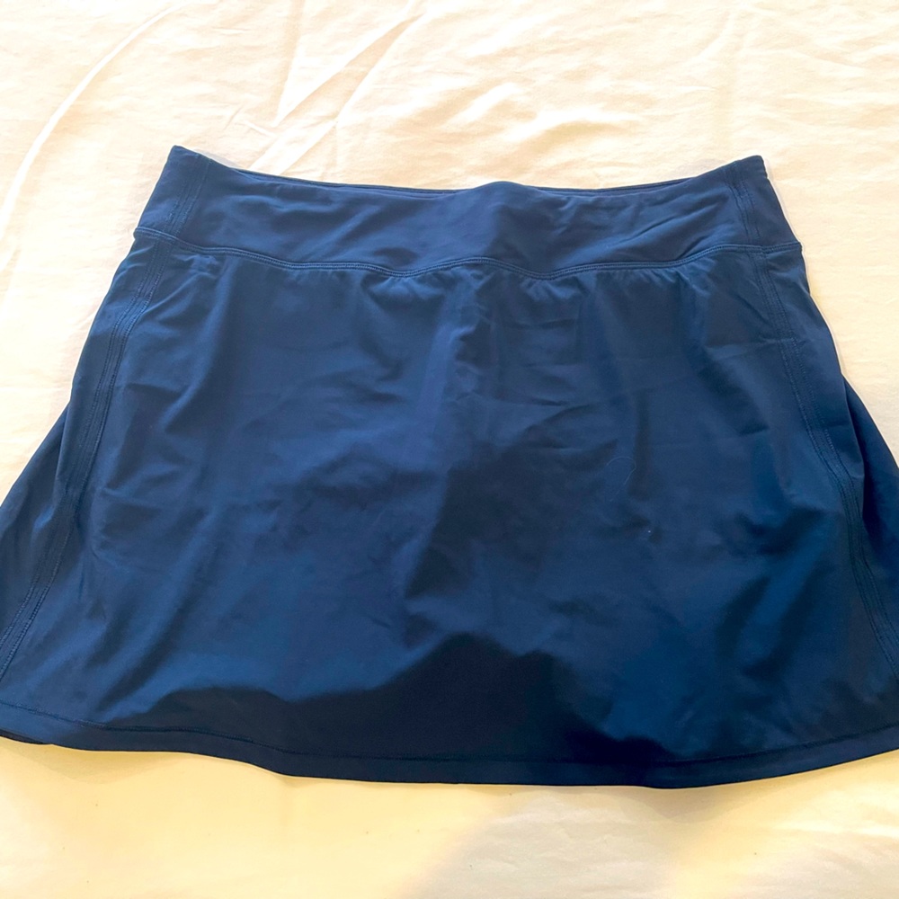 Lululemon Pace Rival Mid-Rise Skirt - Navy